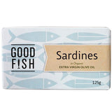 Good Fish Sardines in Organic Extra Virgin Olive Oil | Harris Farm Online