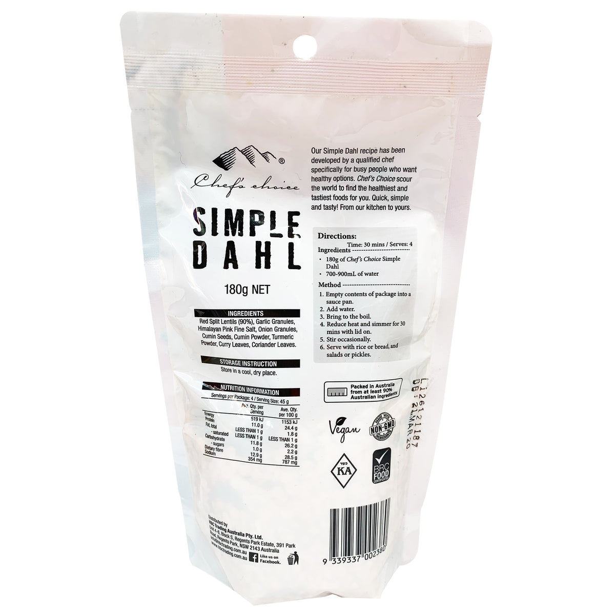 Buy Chef's Choice Simple Dahl from Harris Farm Online – Harris Farm Markets