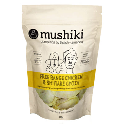 Mushiki Free Range Chicken and Shiitake Gyoza 275g