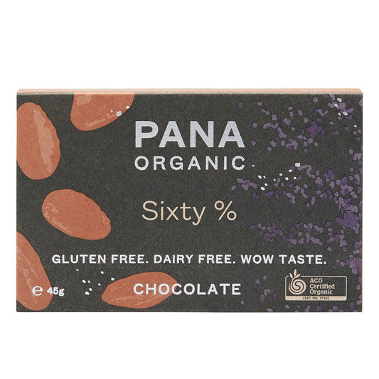 Pana Organic Sixty % Cacao Chocolate | Harris Farm Online
