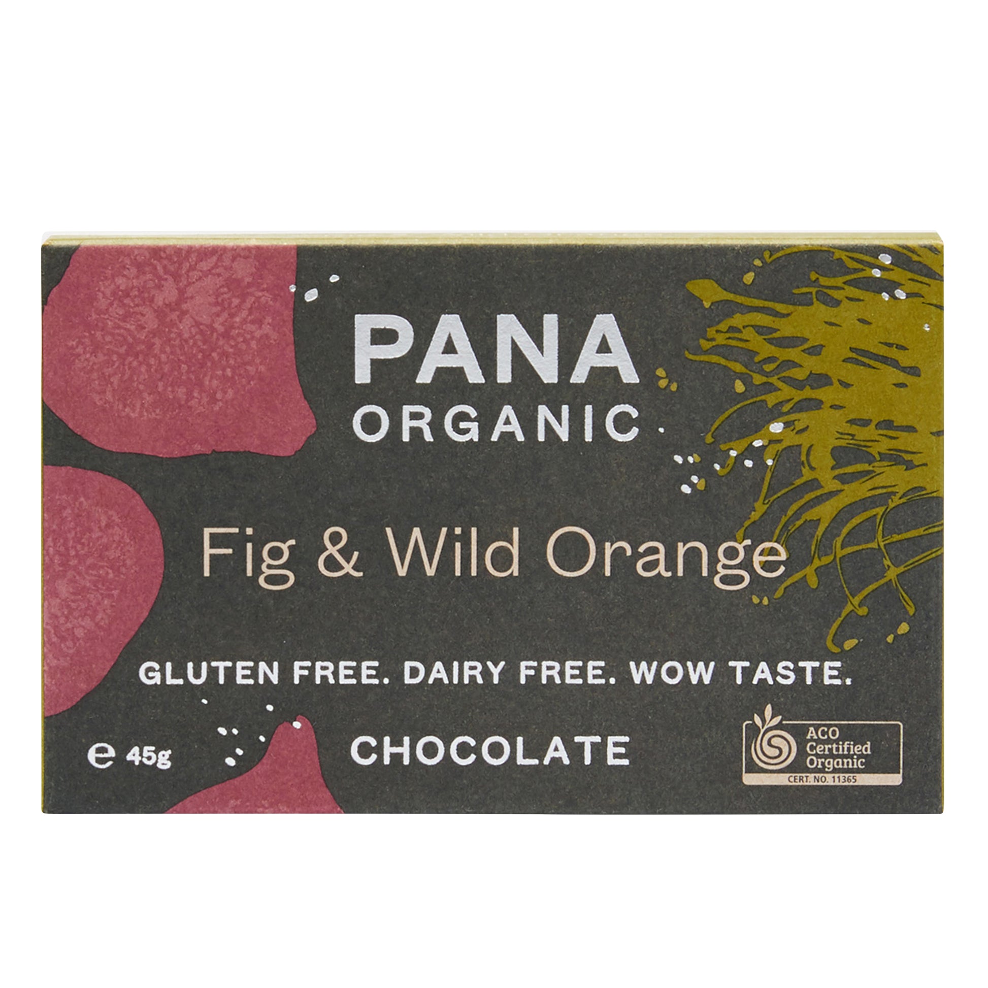 Pana Organic Fig and Wild Orange Chocolate | Harris Farm Online