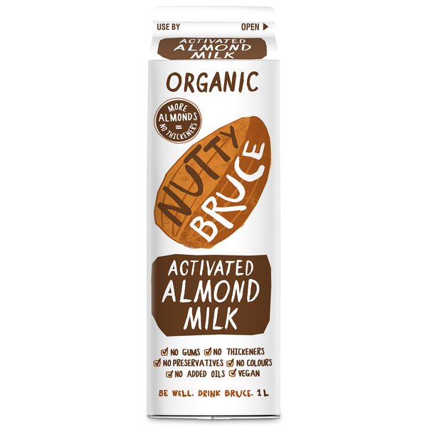 Nutty Bruce Organic Activated Almond Milk 1L