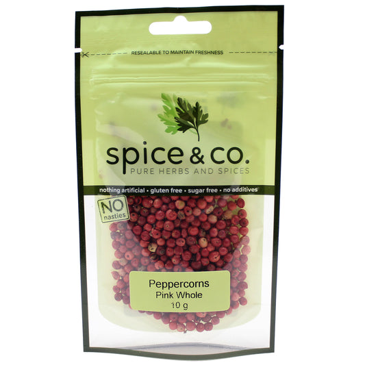 Spice and Co Peppercorns Pink Whole 10g
