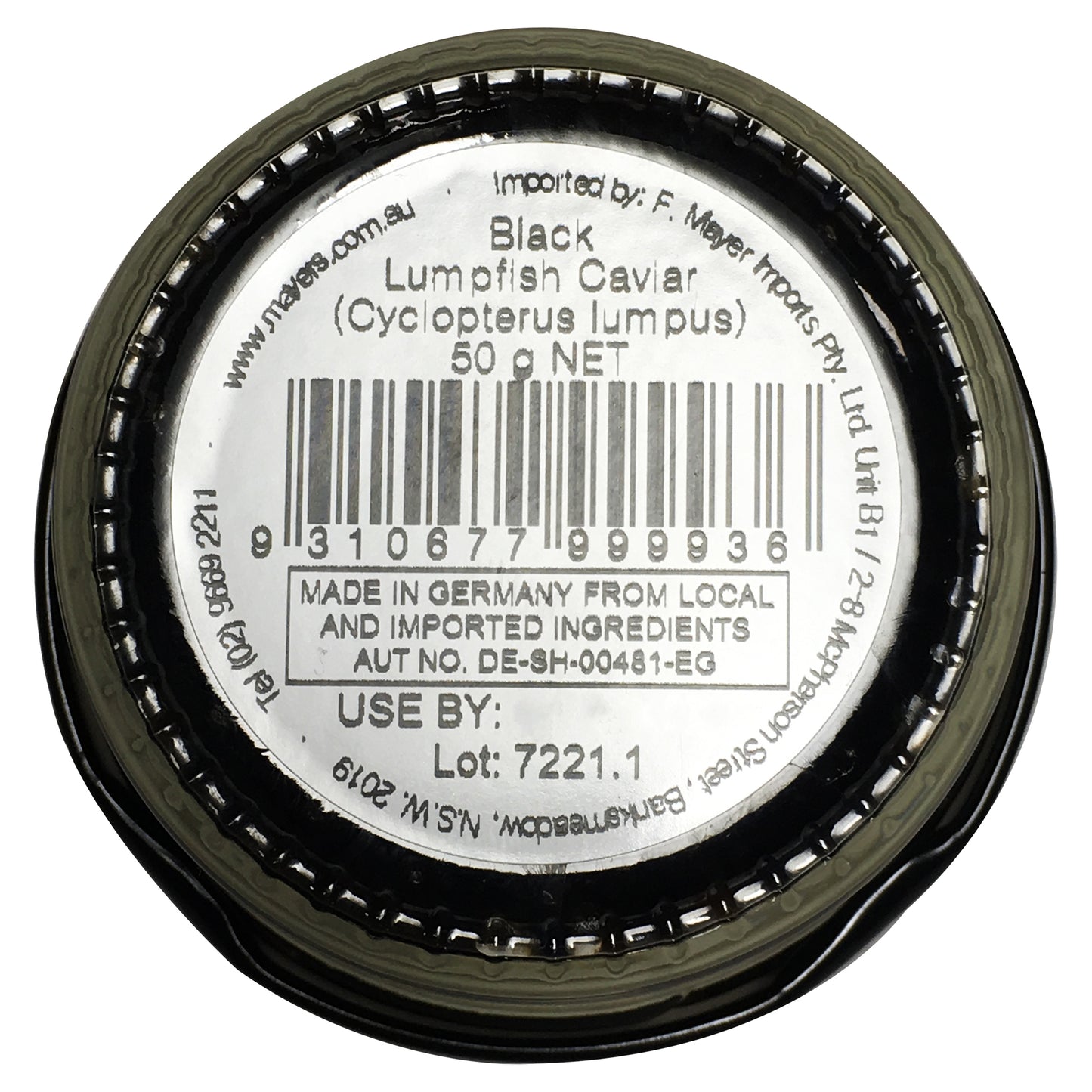Dansti Black Lumpfish Caviar | Harris Farm Online