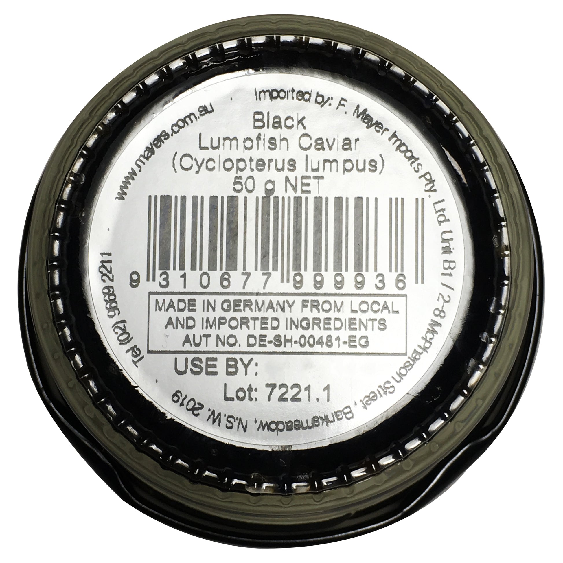 Dansti Black Lumpfish Caviar | Harris Farm Online