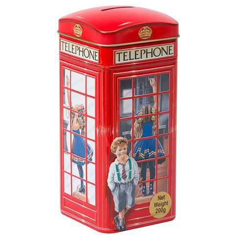 Churchill's Telephone Kiosk English Cream Toffees Money Box | Harris Farm Online