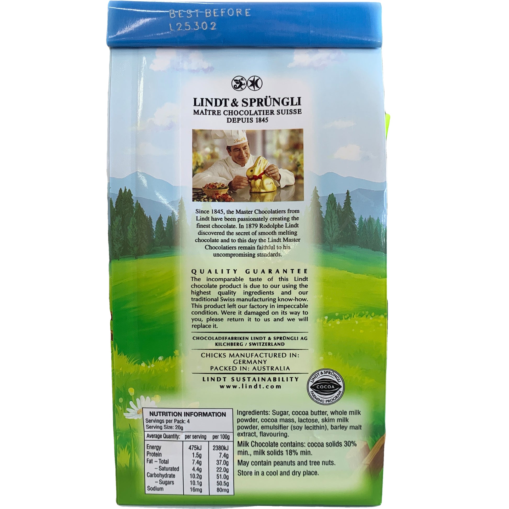 Lindt Milk Chocolate Mini Chicks | Harris Farm Online