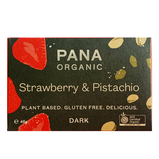 Pana Organic Strawberry and Pistachio Chocolate | Harris Farm Online