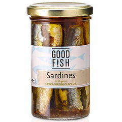 Good Fish Sardines in Organic Extra Virgin Olive Oil | Harris Farm Online