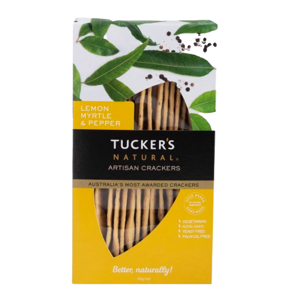 Tucker's Natural Artisan Lemon Myrtle and Pepper 100g