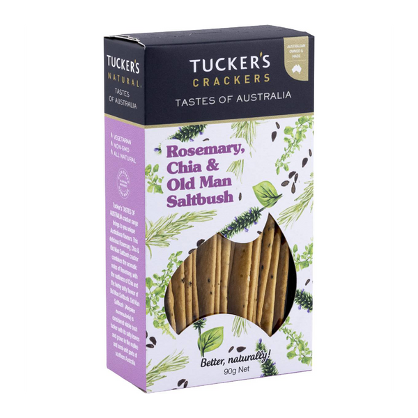 Tucker's Natural Artisan Rosemary and Chia 90g