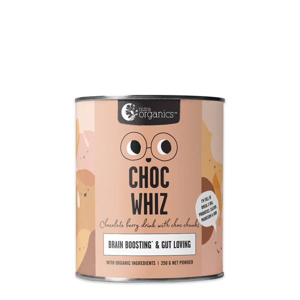 Nutra Organics Choc Whiz 250g | Harris Farm Online