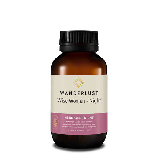 Wanderlust Wise Woman Night 30 Capsules | Harris Farm Online