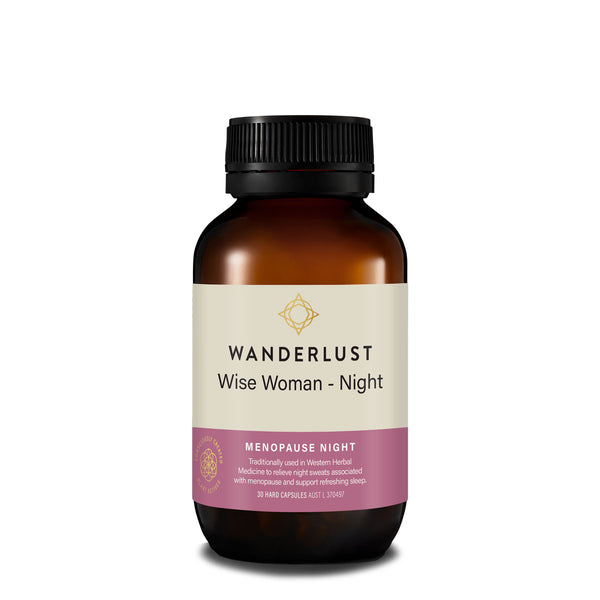 Wanderlust Wise Woman Night 30 Capsules | Harris Farm Online