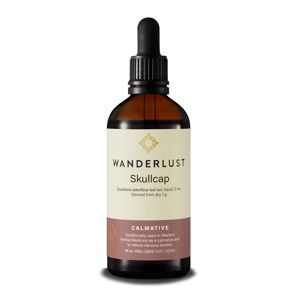 Wanderlust Skullcap Drops 90ml | Harris Farm Online