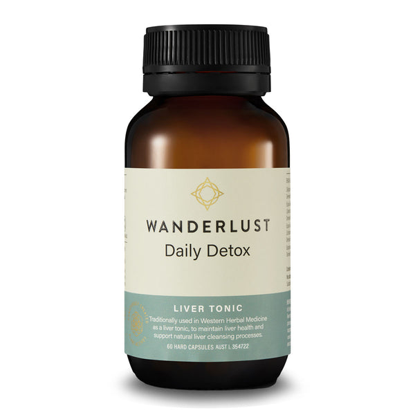Wanderlust Daily Detox 60 Capsules | Harris Farm Online