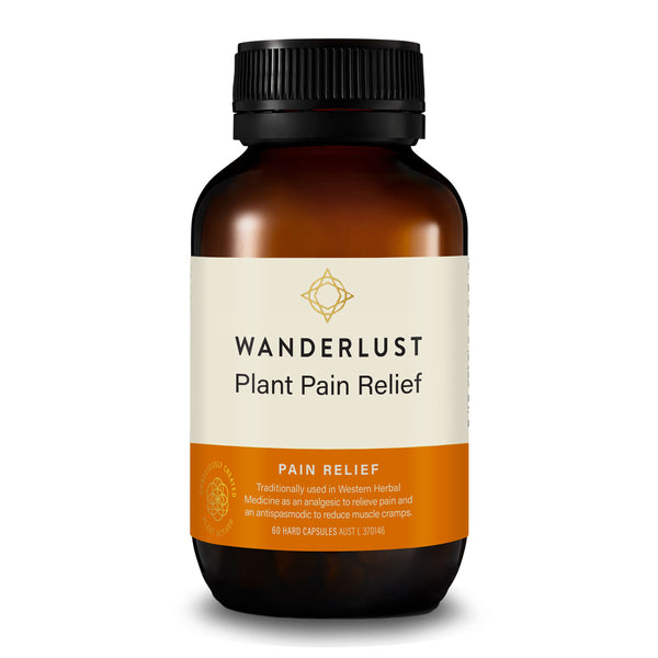 Wanderlust Plant Pain Relief 60 Capsules | Harris Farm Online