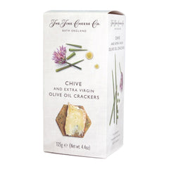 The Fine Cheese Company Crackers Chive and EVOO 125g | Harris Farm Online