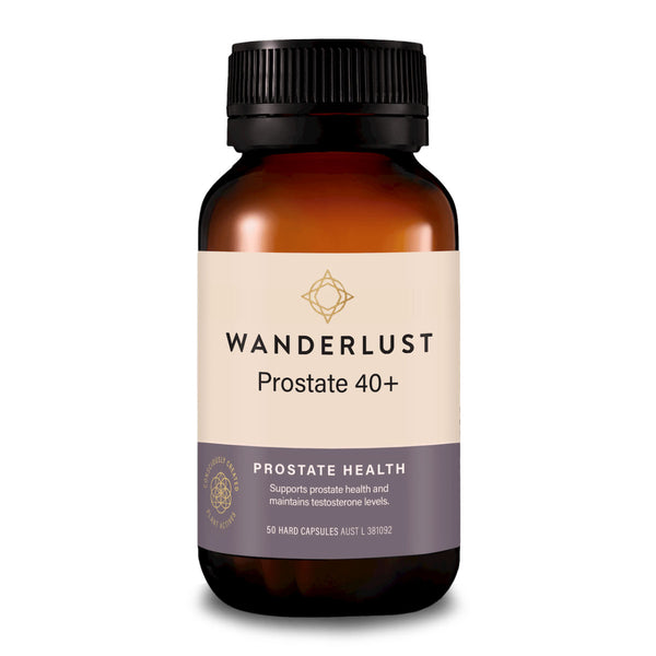 Wanderlust Libido Prostate 40plus 50 Capsules | Harris Farm Online