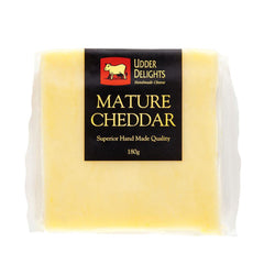 Udder Delights Mature Cheddar Cheese | Harris Farm Online