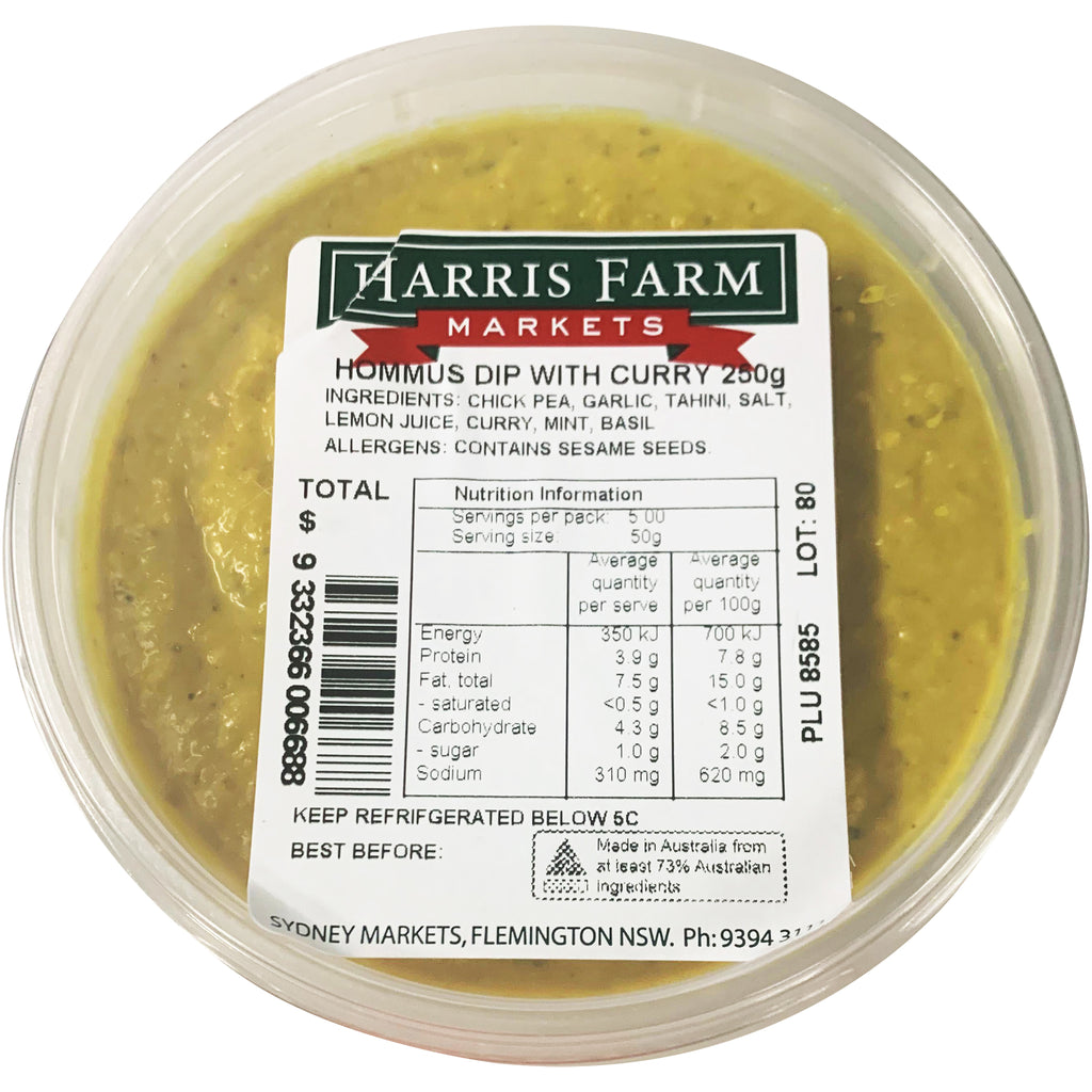 Buy Harris Farm - Dips Hommus - Curry from Harris Farm Online | Harris ...