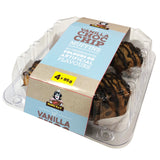 MamaKaz Bread Muffins Vanilla Choc Chip x4 380g