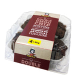 MamaKaz Bread Muffins Double Choc Chip x4 380g