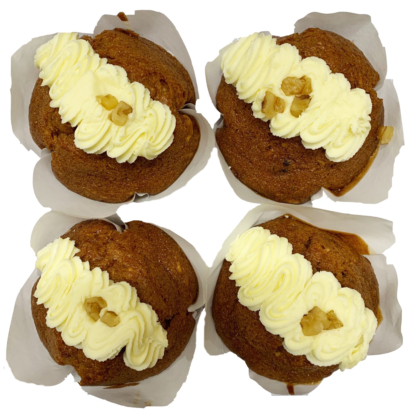 MamaKaz Bread Muffins Tropical Carrot x4 380g