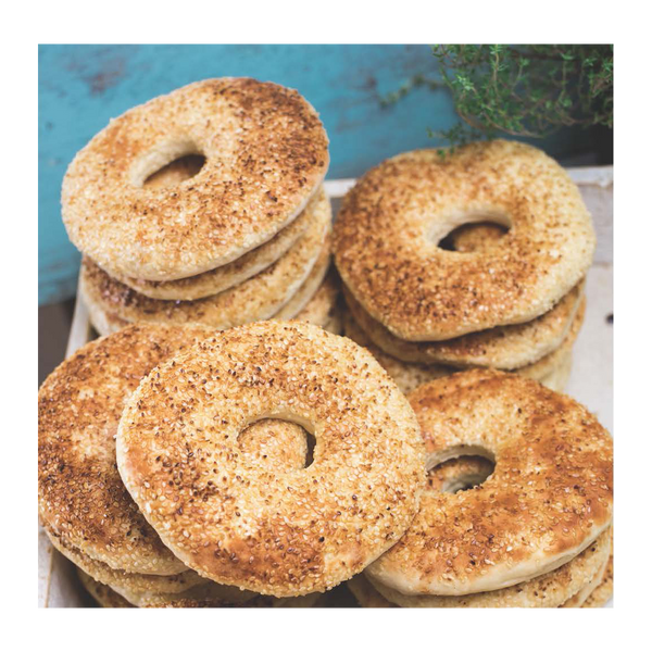 Bubeleh Bakery Mini Bagels Sesame Seeds x5 300g