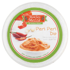 Monjay Mezza Peri Peri Chilli Garlic Dip 250g , Frdg1-Antipasti - HFM, Harris Farm Markets
 - 1