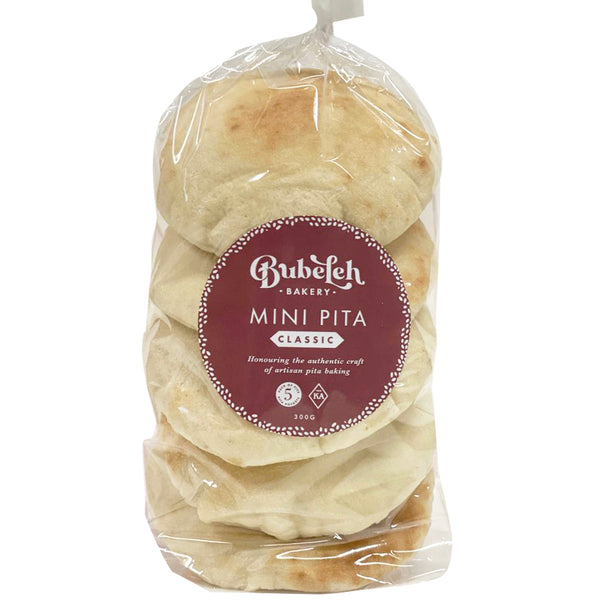 Bubeleh Bakery Classic Mini Pita x5 300g Harris Farm Markets