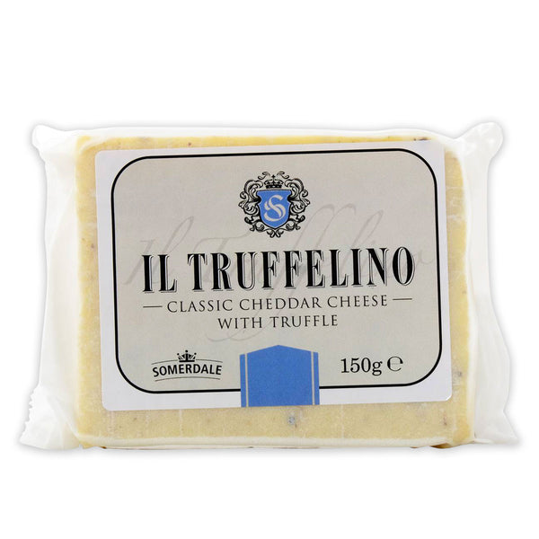Somerdale IL Truffelino Cheddar Cheese With Truffle 150g | Harris Farm Online