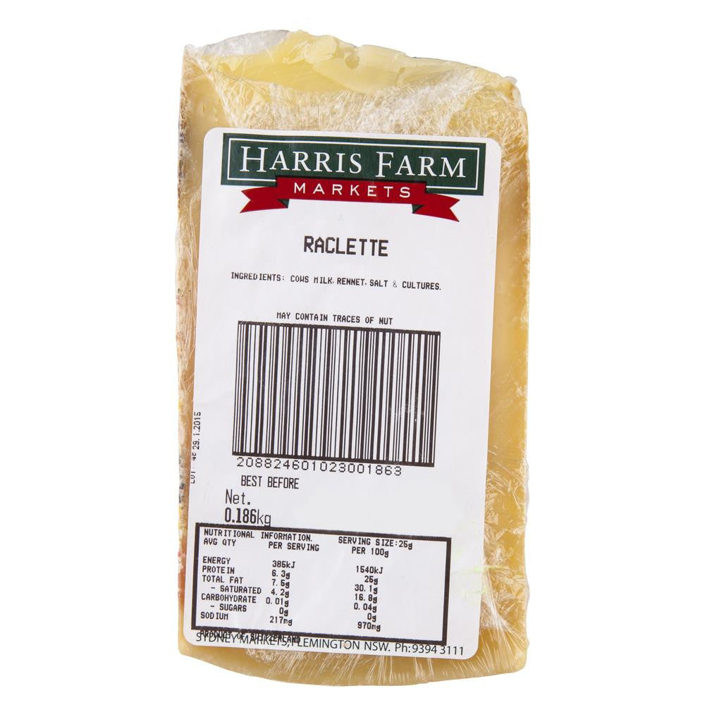 RACLETTE Cheese | Harris Farm Online