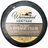 Warrnambool Cheddar Vintage Club Waxed Whole Wheel 900g-1.1kg