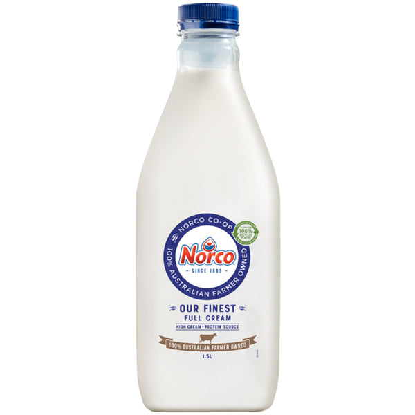 Norco Finest Full Cream Milk | Harris Farm Online