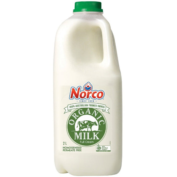 Norco Organic Full Cream Milk | Harris Farm Online