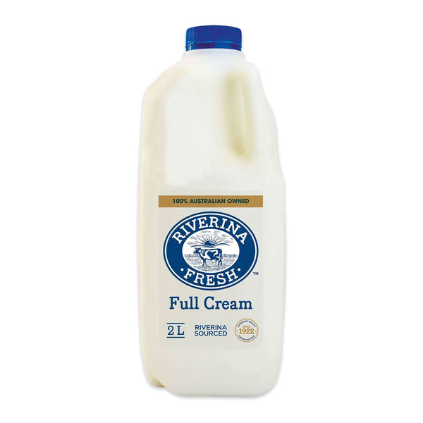 Riverina Fresh Full Cream Milk 2L | Harris Farm Online