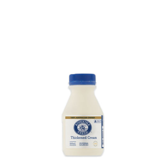 Riverina Fresh Thickened Cream 250ml | Harris Farm Online
