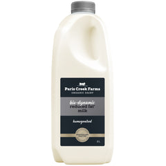 Paris Creek Farms Bio-Dynamic Organic Reduced Fat Milk | Harris Farm Online