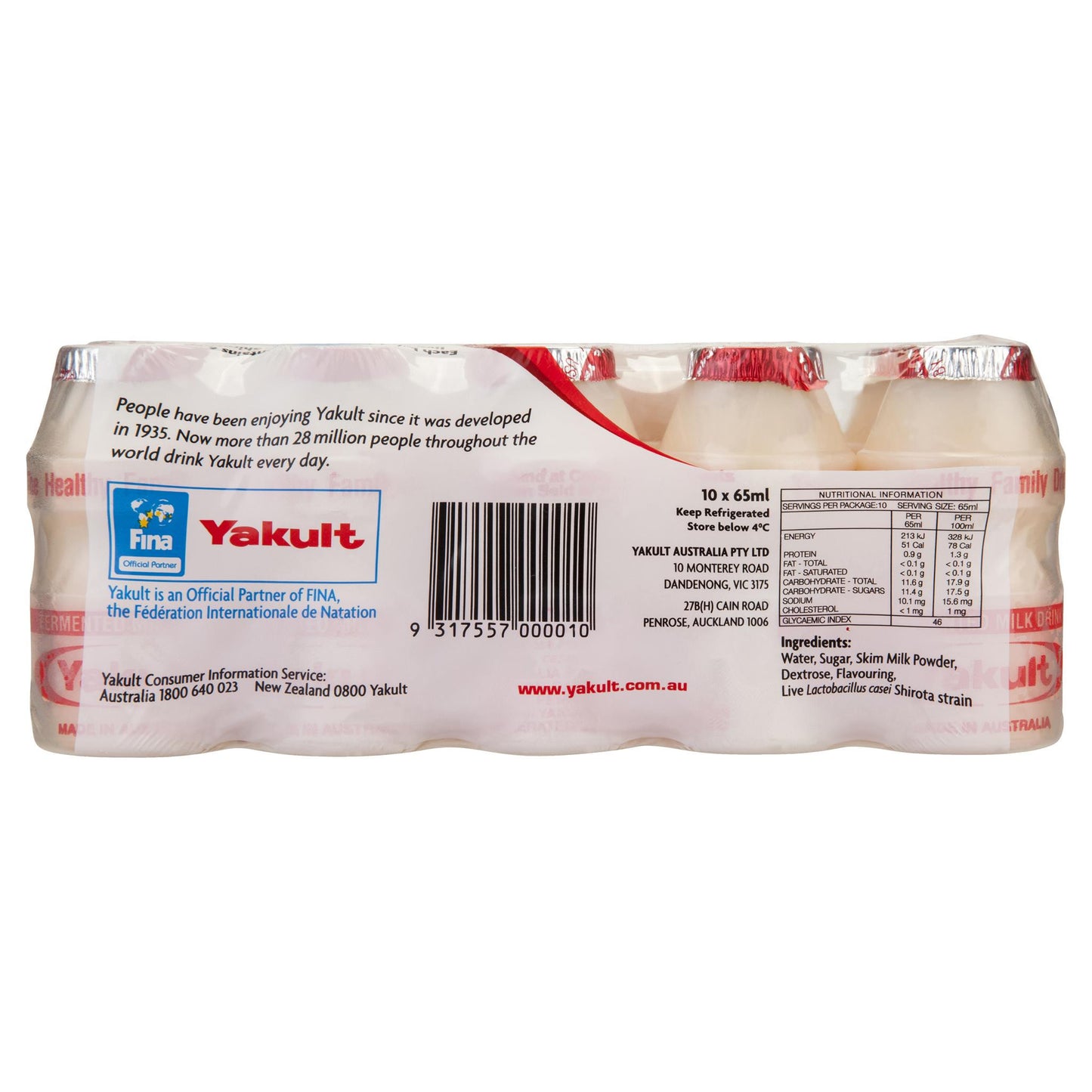 Yakult Probiotic Drink | Harris Farm Online