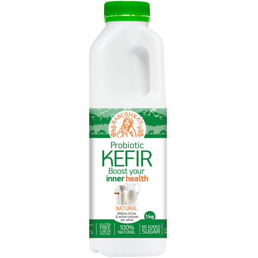 Babushka Yoghurt Probiotic Kefir Natural | Harris Farm Online