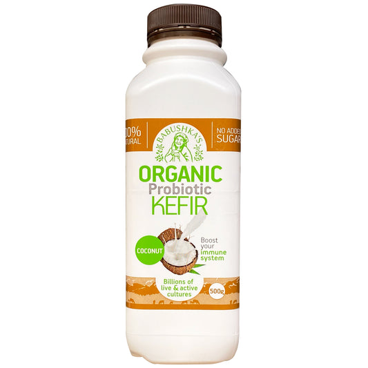Babushka Organic Yoghurt Probiotic Kefir Coconut | Harris Farm Online