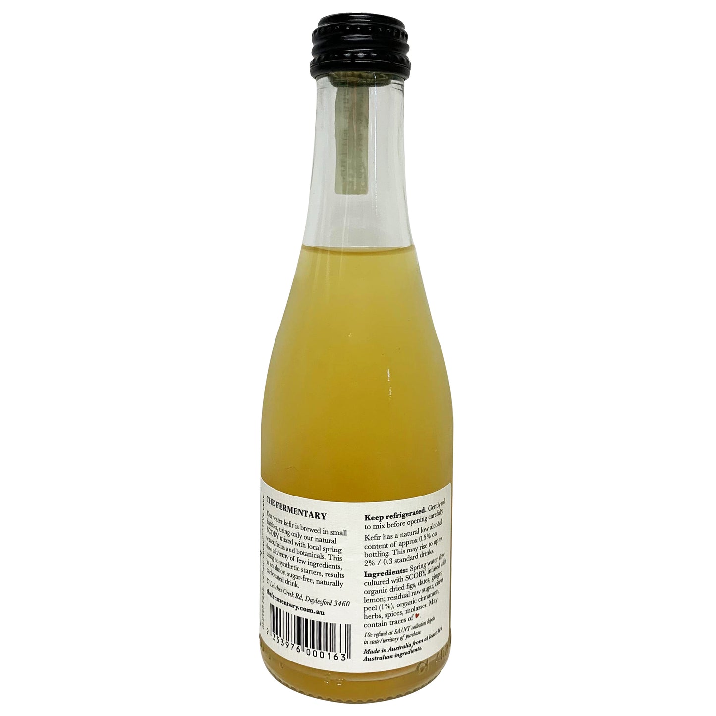 The Fermentary - Water Kefir - Burnt Orange (200mL)