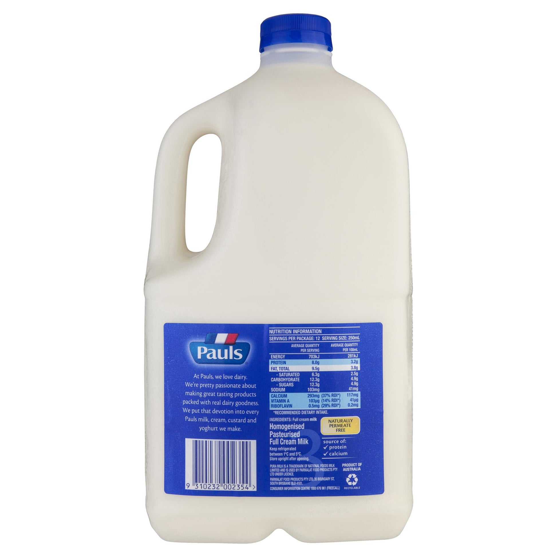 Pauls Milk Pura 3L , Frdg2-Dairy - HFM, Harris Farm Markets
 - 2