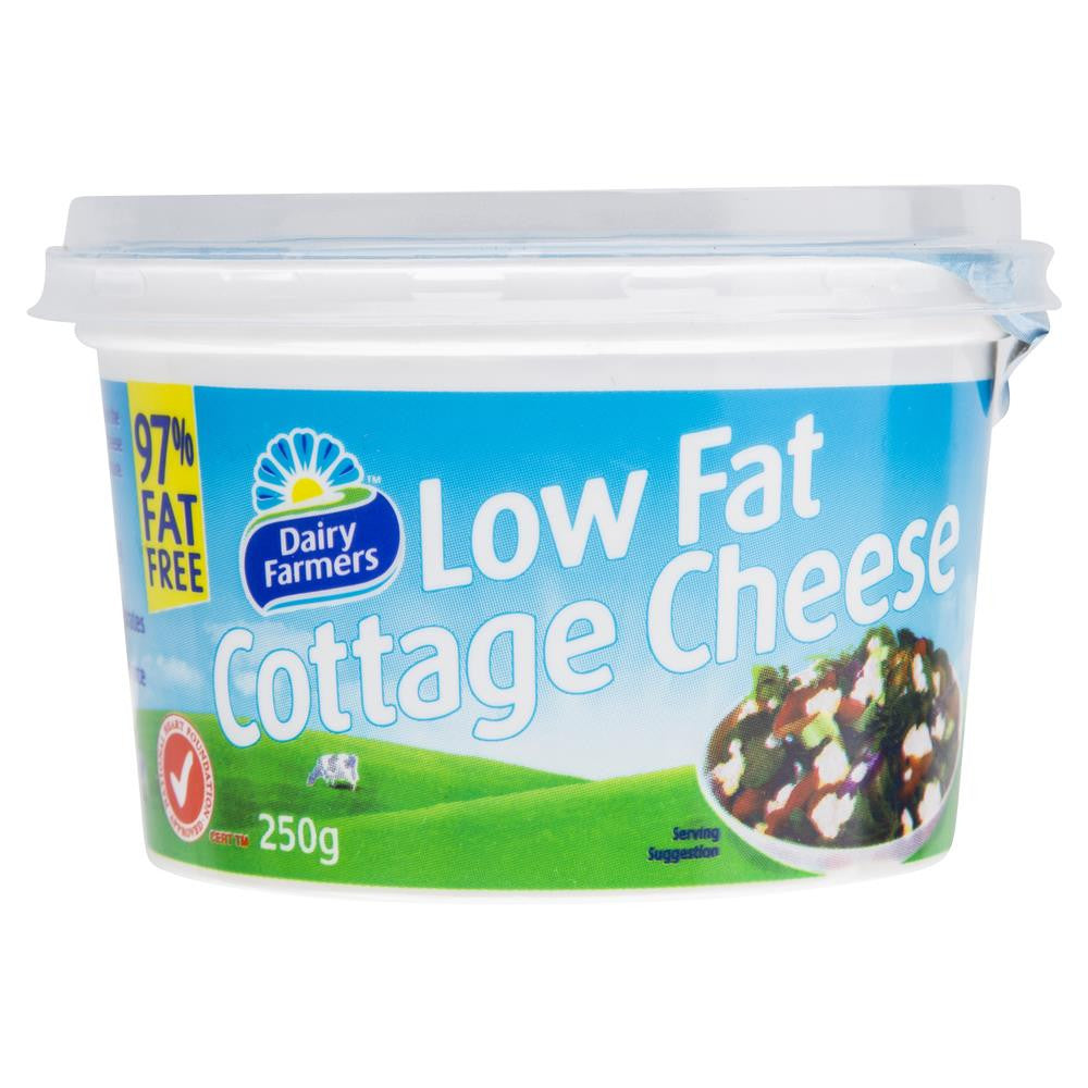 Dairy Farmers Low Fat Cottage Cheese 250g , Frdg2-Dairy - HFM, Harris Farm Markets
 - 2