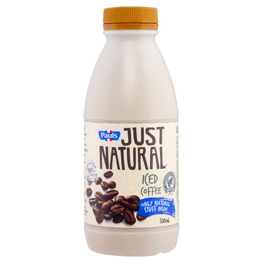 Pauls Just Natural Iced Coffee 500mL , Frdg2-Dairy - HFM, Harris Farm Markets
 - 1
