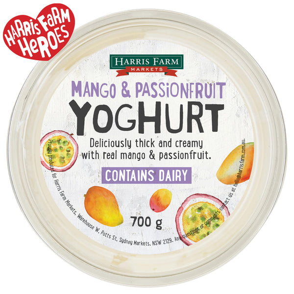 Harris Farm Yoghurt Mango and Passionfruit | Harris Farm Online