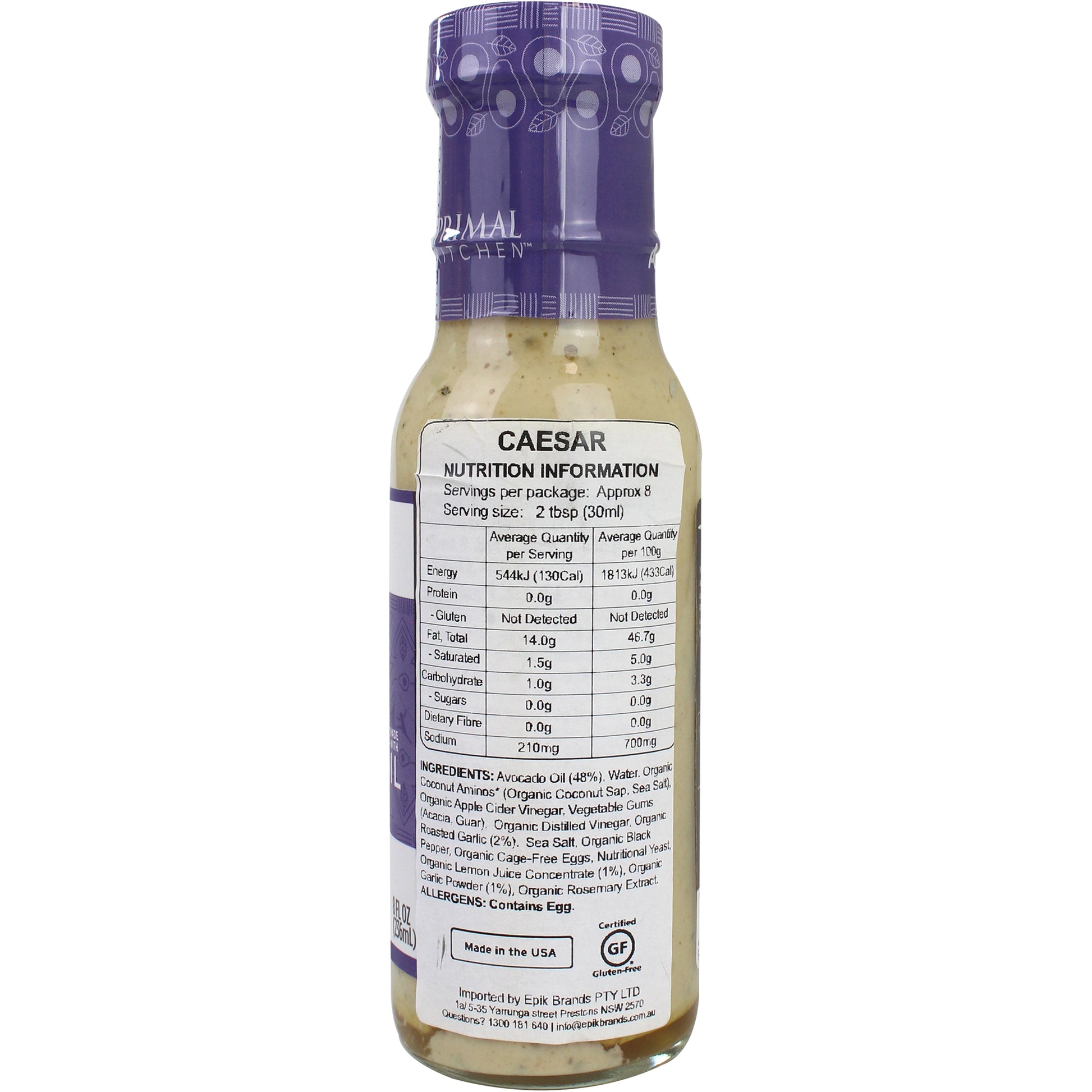 Primal Kitchen - Dressing & Marinade - Caesar | Harris Farm Online
