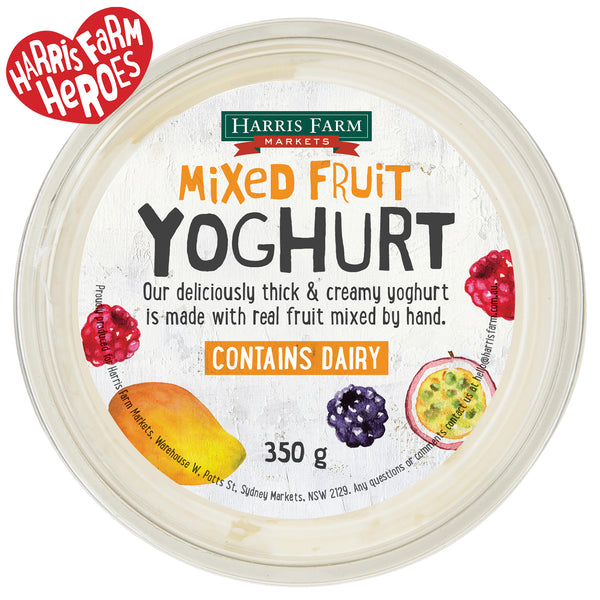 Harris Farm Yoghurt Mixed Fruit | Harris Farm Online