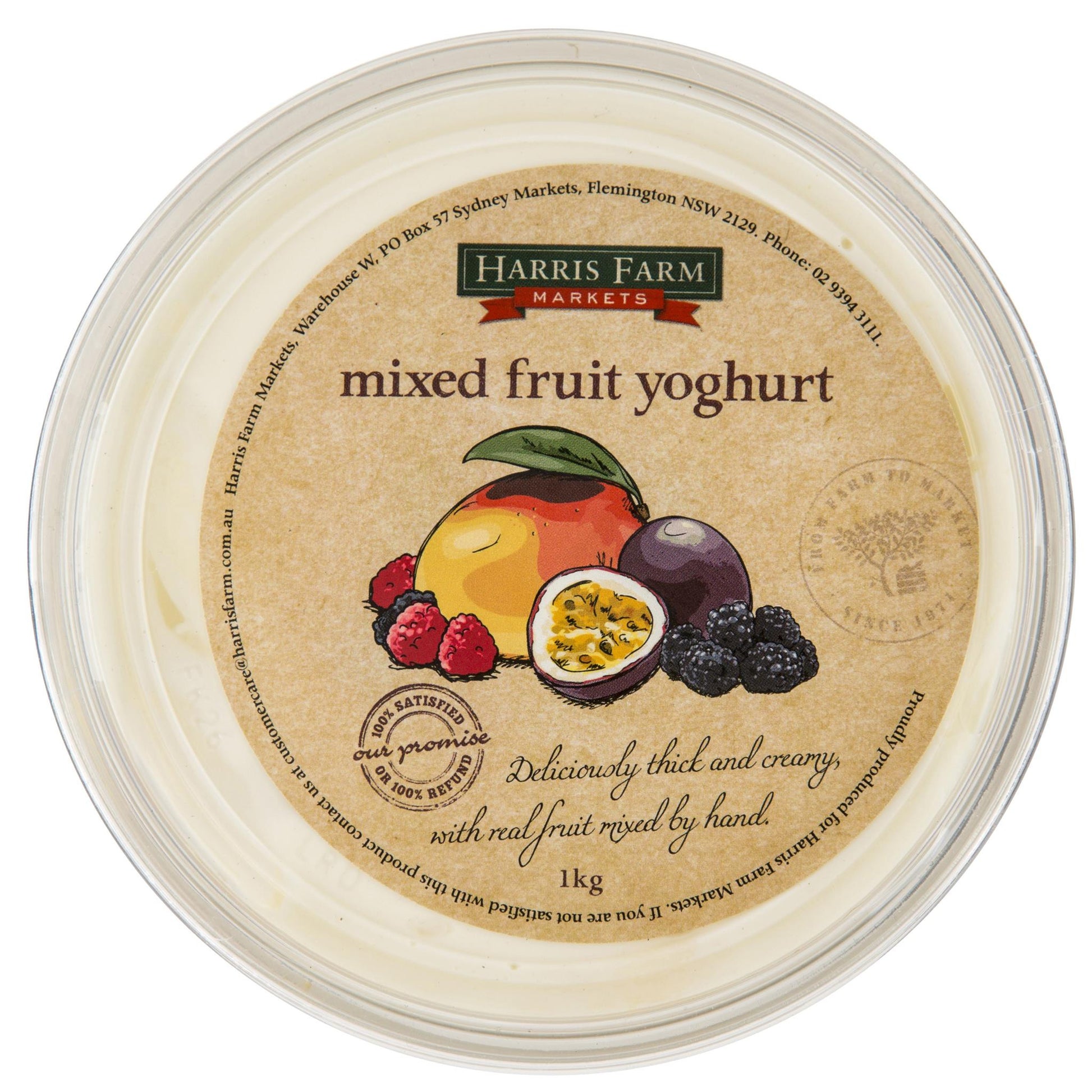 Harris Farm Yoghurt Mixed Fruit | Harris Farm Online